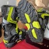 A pair of Klim Adventure GTX boots.