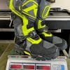 My new Klim Adventure GTX boots on a scale.