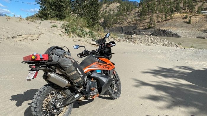 A KTM 790 adventure outfitted with Mosko Moto Reckless 80 v3.0 Revolver luggage. A KTM 790 adventure outfitted with Mosko Moto Reckless 80 v3.0 Revolver luggage.