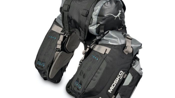 the Mosko Moto Reckless 80L v3.0 Revolver Luggage