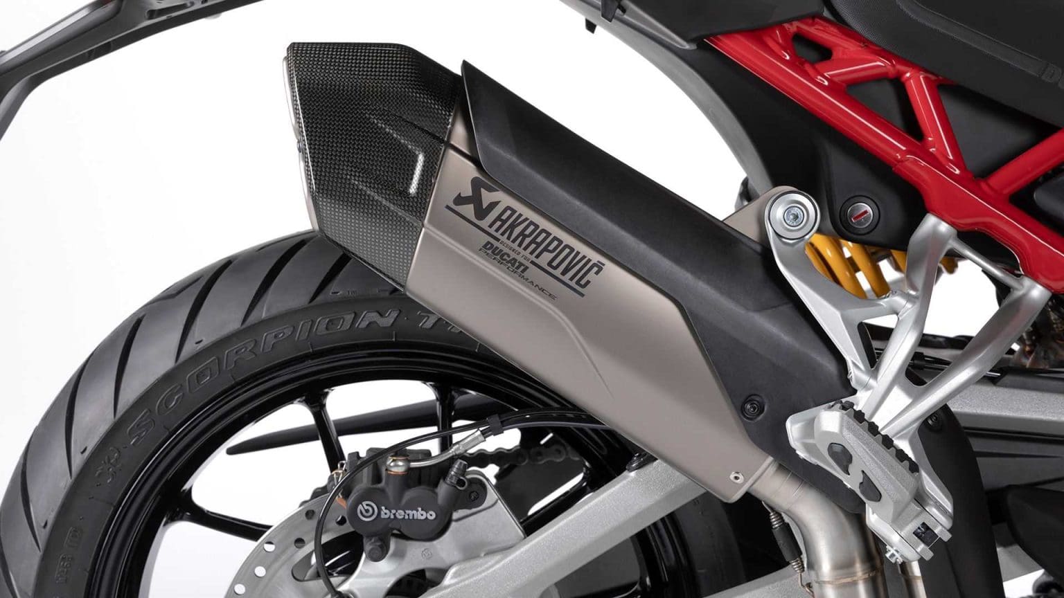 ducati multistrada 1260 akrapovic exhaust