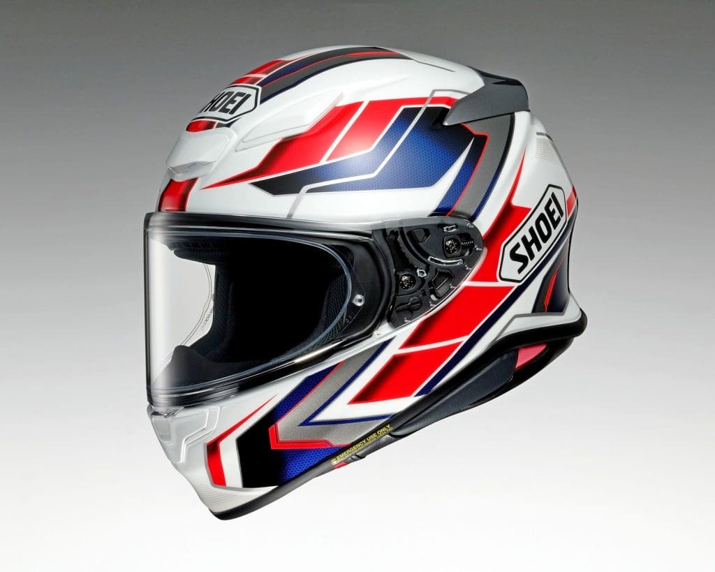 The new Shoei RF-1400 Prologue TC-10 graphics model.