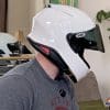 The new Shoei RF-1400 fits my head perfectly right out of the box.