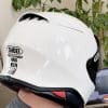 The rear view of the new Shoei RF-1400 helmet.