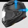 The new Shoei RF-1400 boats a decrease in lift and pull.