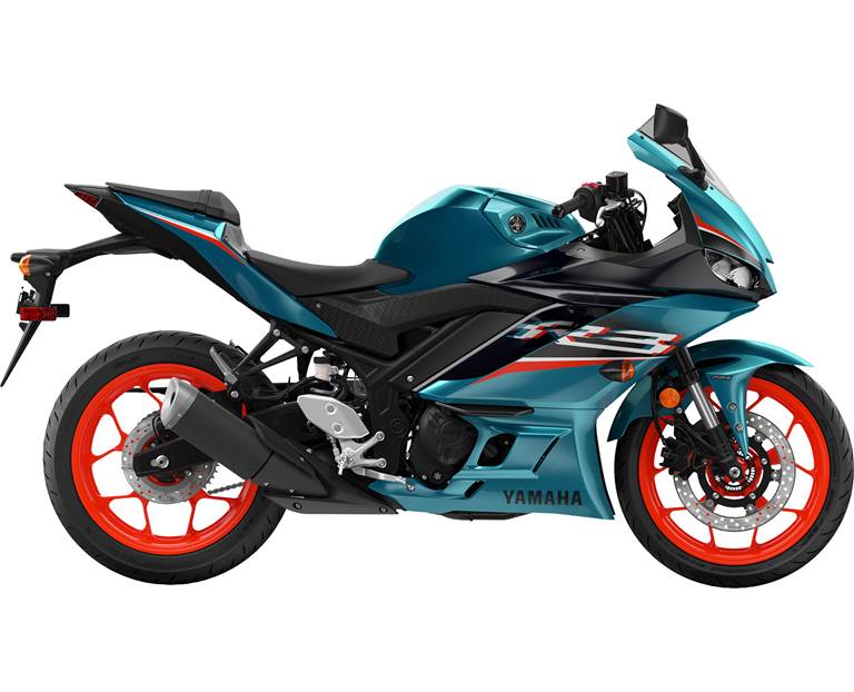 2021 YZF-R3 Electric Teal