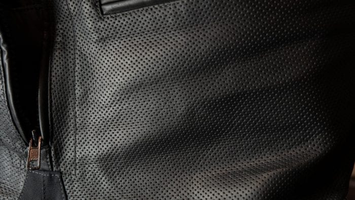 Closeup of Corium leather surface Closeup of Corium leather surface