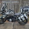 DrySpec D78 bags mounted on motorcycle