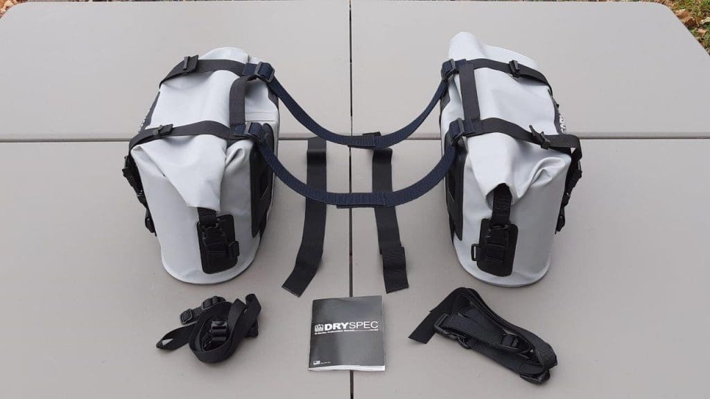 DrySpec D20 side bags