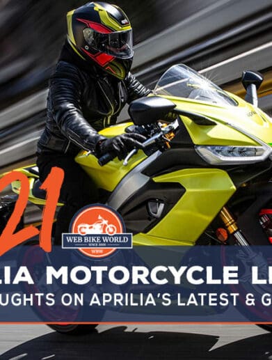 2021 Aprilia Motorcycle Lineup