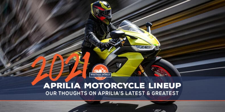 2021 Aprilia Motorcycle Lineup