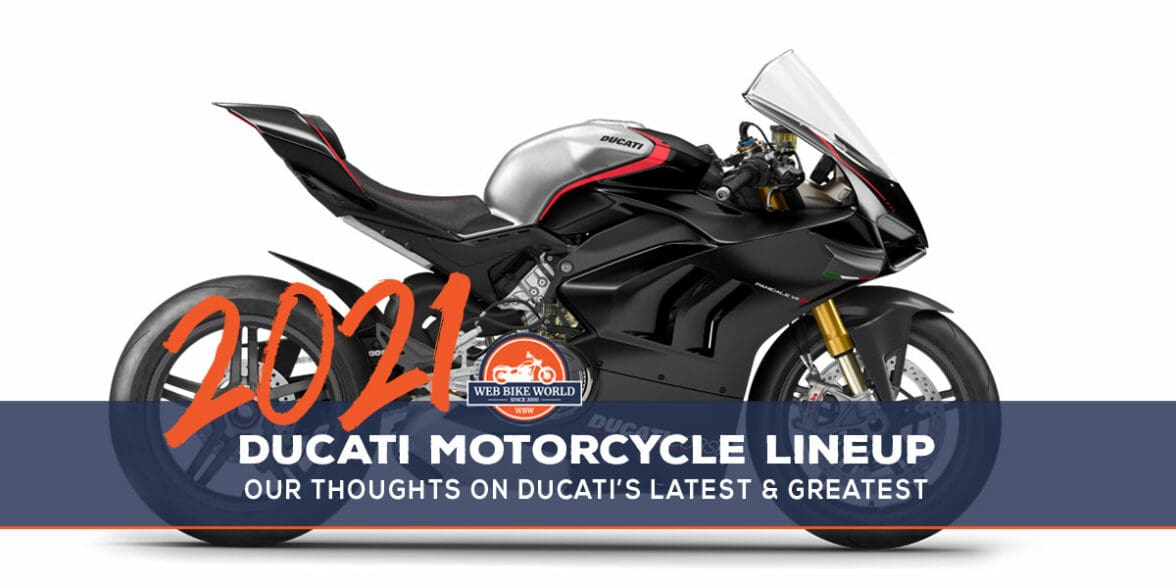 2021 Ducati Motorcycles Lineup