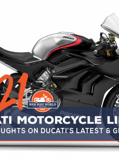 2021 Ducati Motorcycles Lineup
