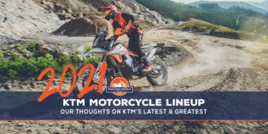 2021 KTM Motorcycle Lineup