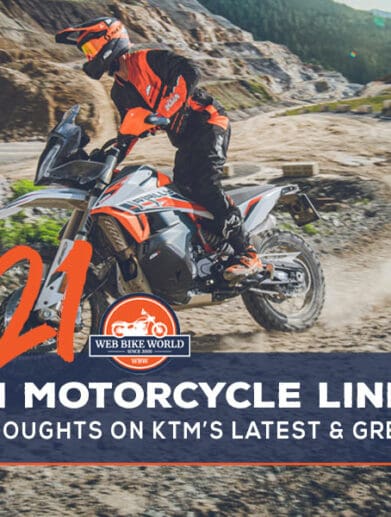 2021 KTM Motorcycle Lineup