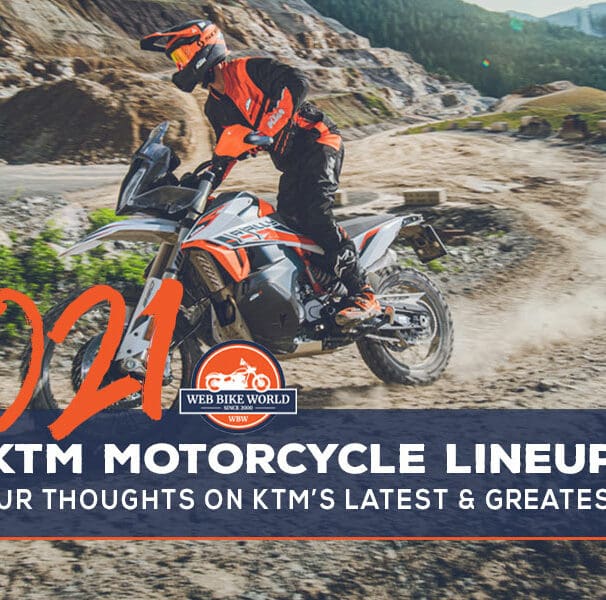 2021 KTM Motorcycle Lineup