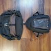 Indian FTR 1200 S all-weather vinyl messenger bag and tank bag from the Indian Tour Accessory Package