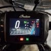 Indian FTR 1200 S 4.3 inch LCD Touchscreen in modern view mode
