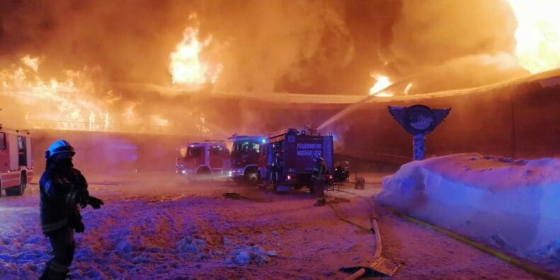 TOP Mountain Motorcycle Museum Fire