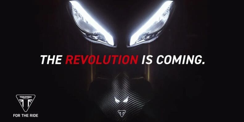 2021 Triumph Speed Triple 1200 RS Headlight Teaser