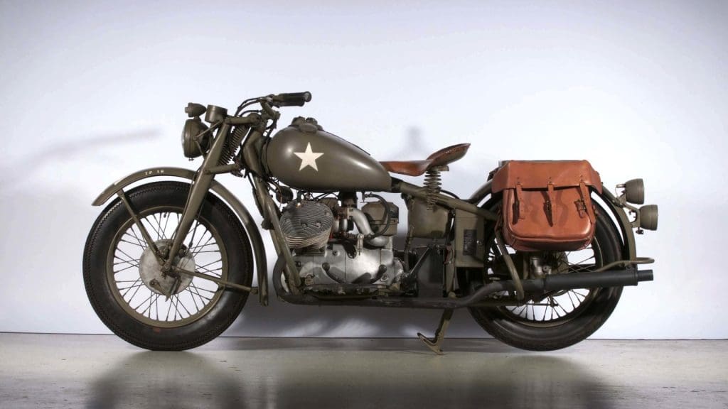 1942 Indian 841 Military Side View