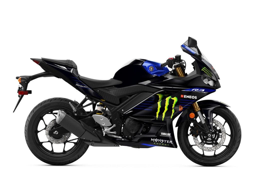2021 Yamaha YZF-R3 & Monster Energy MotoGP YZF-R3