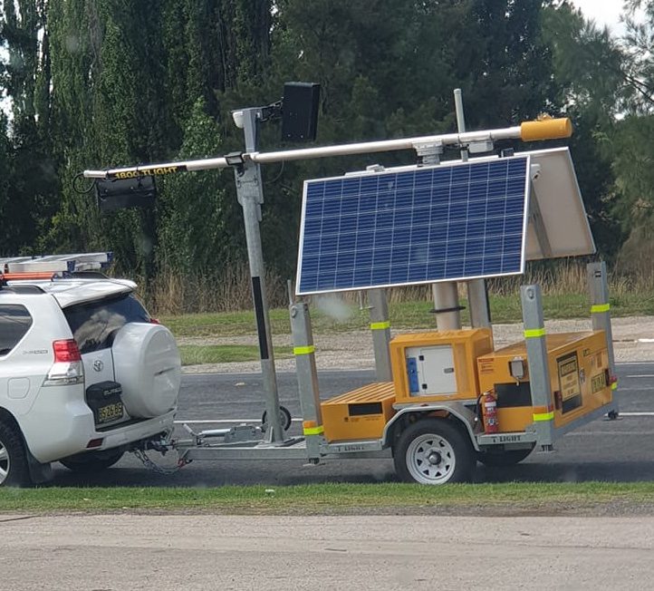 mobile speed camera