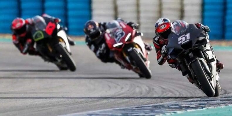 Ducati V4S Jerez Testing