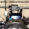 INNOVV ThirdEYE left and right mirrors installed on motorcycle