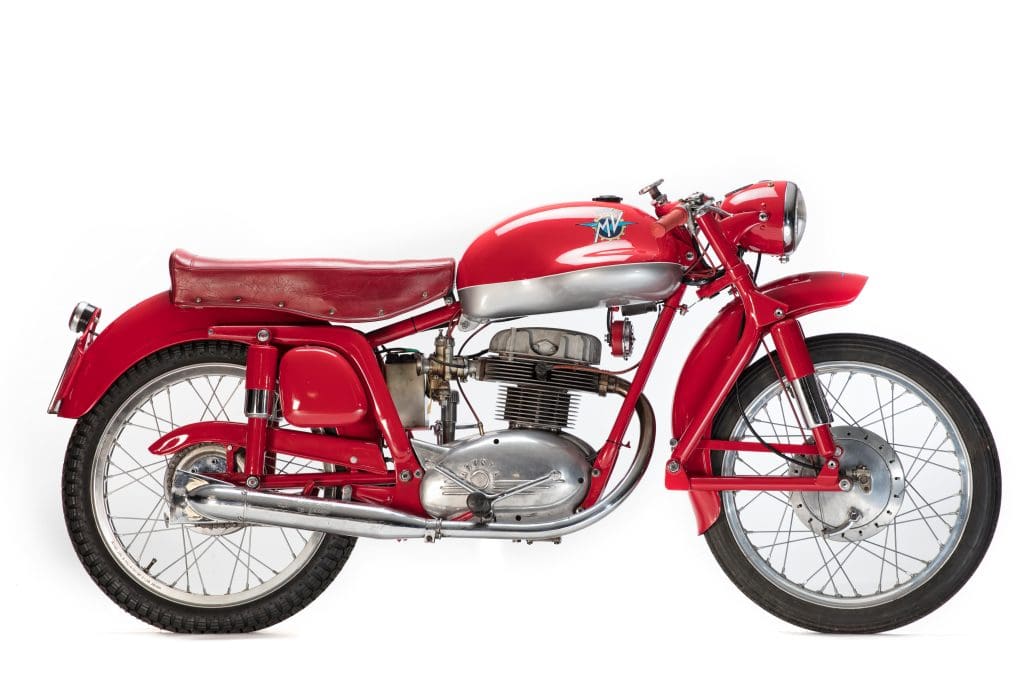 1956 MV Agusta 175 CSS Side View