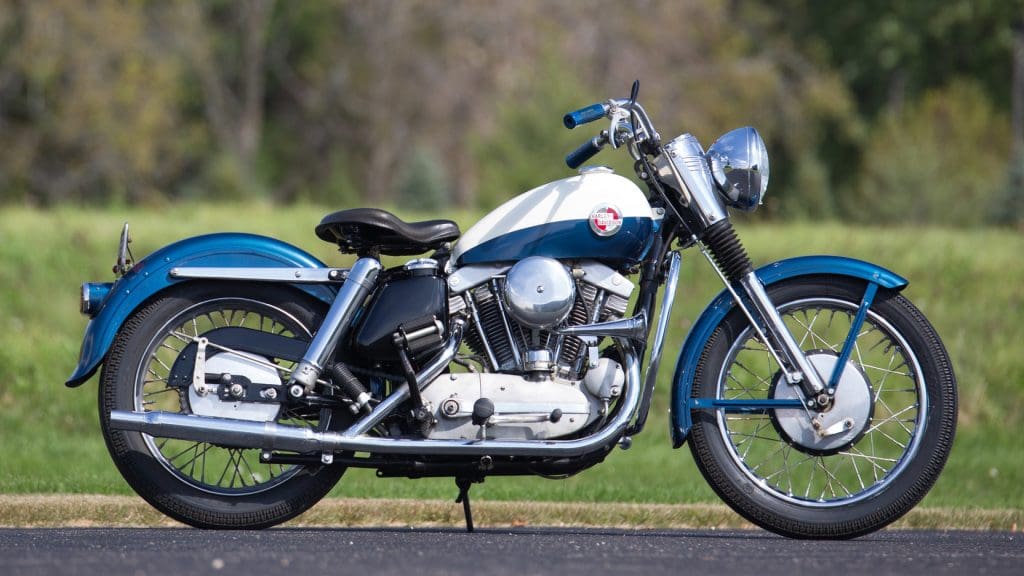 1957 Harley-Davidson Sportster Side View