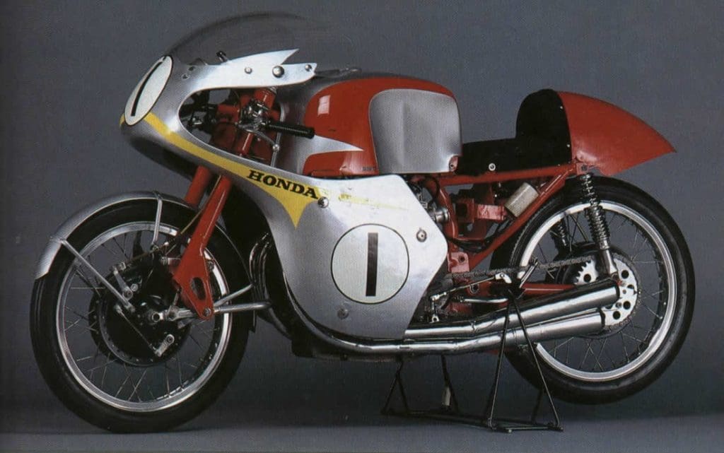 1959 Honda RC160 Side View