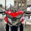 The front end of a 2021 Ducati Multistrada V4S.