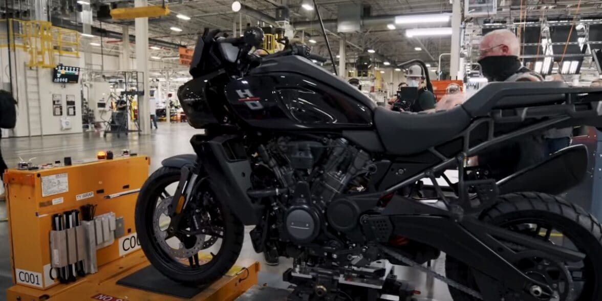 H-D Pan america production line