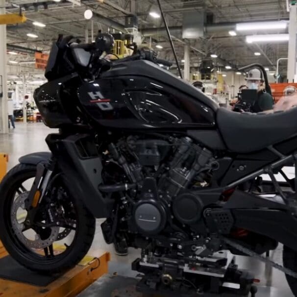 H-D Pan america production line