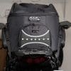Rear view of the 70025 bag mounted on the Ninja 1000.