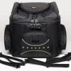 Front view of 70025 bag with included attachment straps.