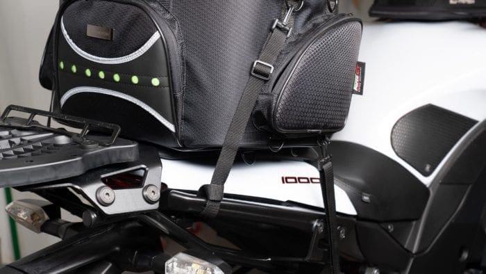 70025 bag attached to 2013 Ninja 1000 70025 bag attached to 2013 Ninja 1000