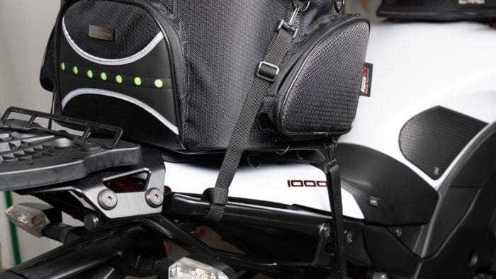 70025 bag attached to 2013 Ninja 1000