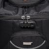 Zippered closure of the main compartment and top compartment of 70025 bag