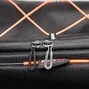 Close up of the 70086 Sentor bag zippers