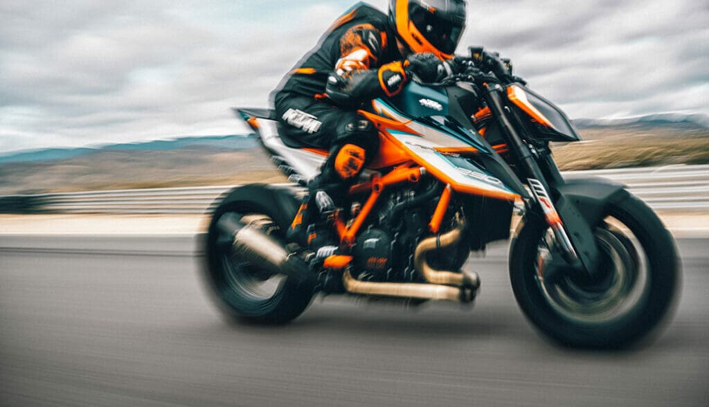 2021 Super Duke RR on the Track