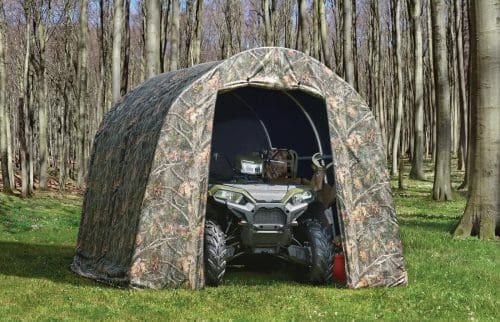 motorcycle storage tent with floor