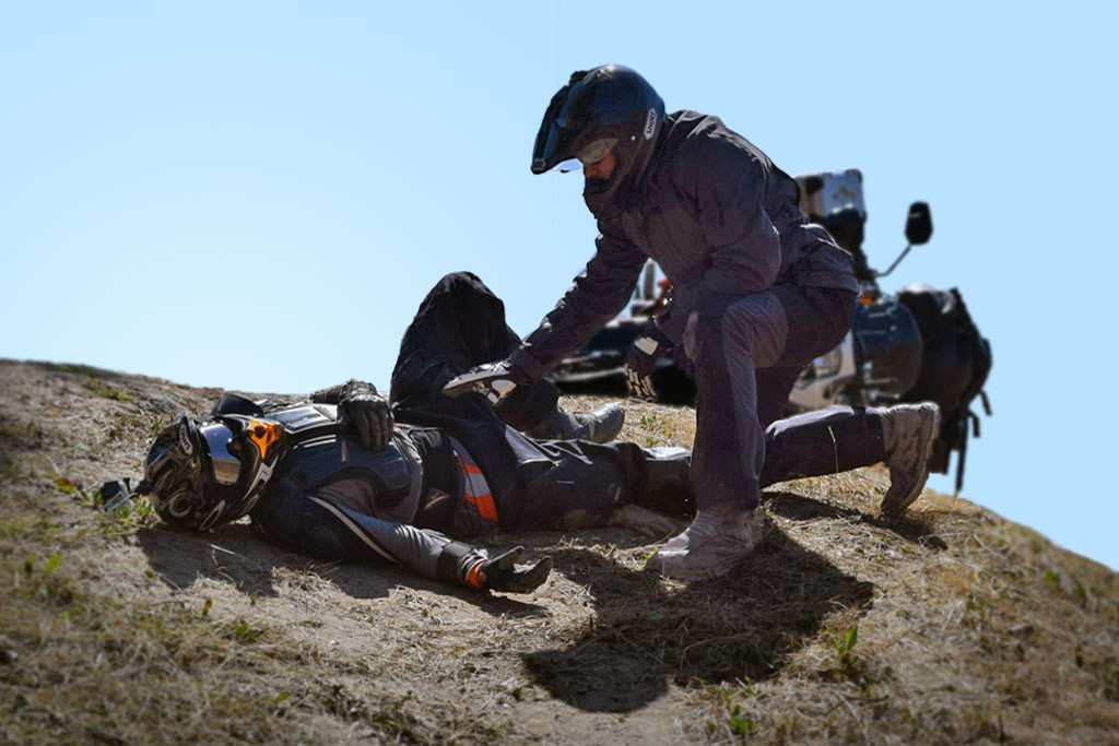 first aid motorcycle helmet Kit and bone breakages Motorcycle Safety Gear & Trauma