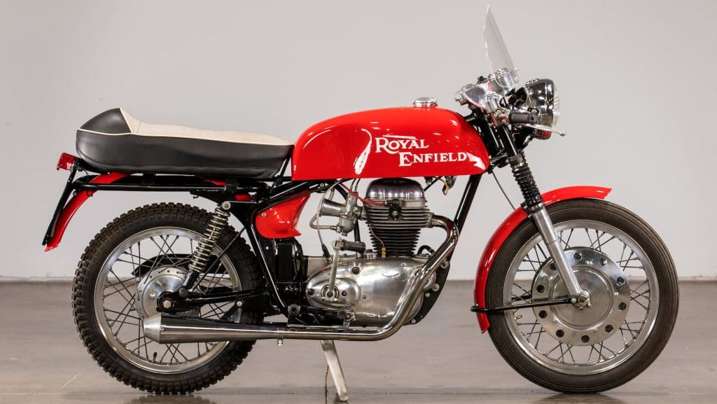  1968 Royal Enfield Continental GT 250 Side View