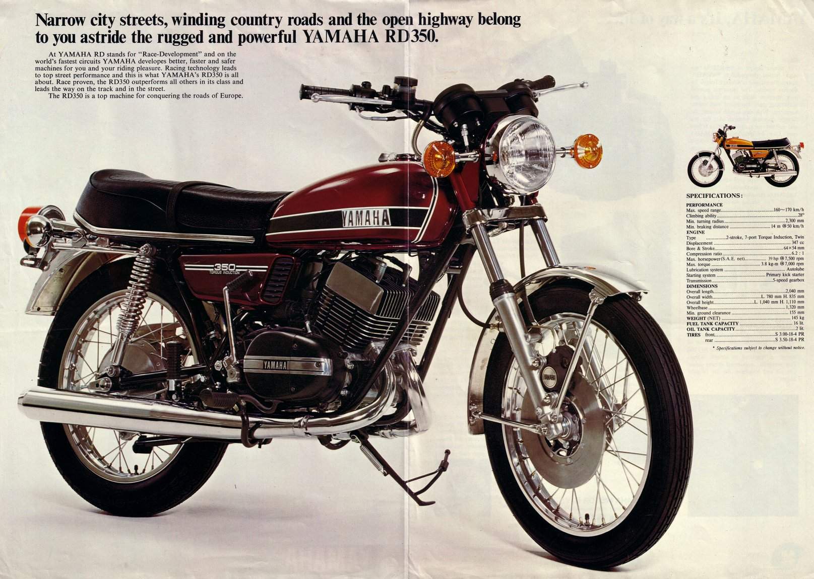 Fastest motorcycles sales of the 70s