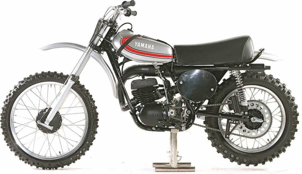 1974 Yamaha YZ 250 A Side View