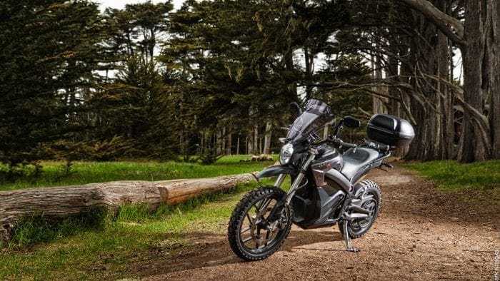Zero DSR parked on dirt path Zero DSR parked on dirt path