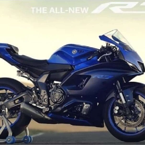 2022 YZF-R7 Leaked Image