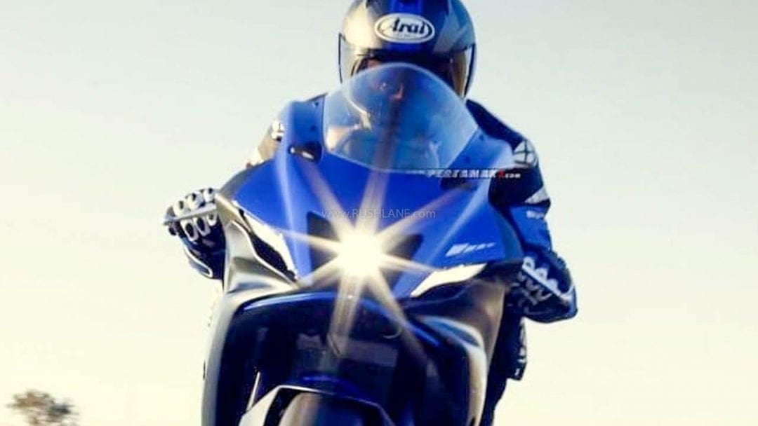 front view of leaked Yamaha R7